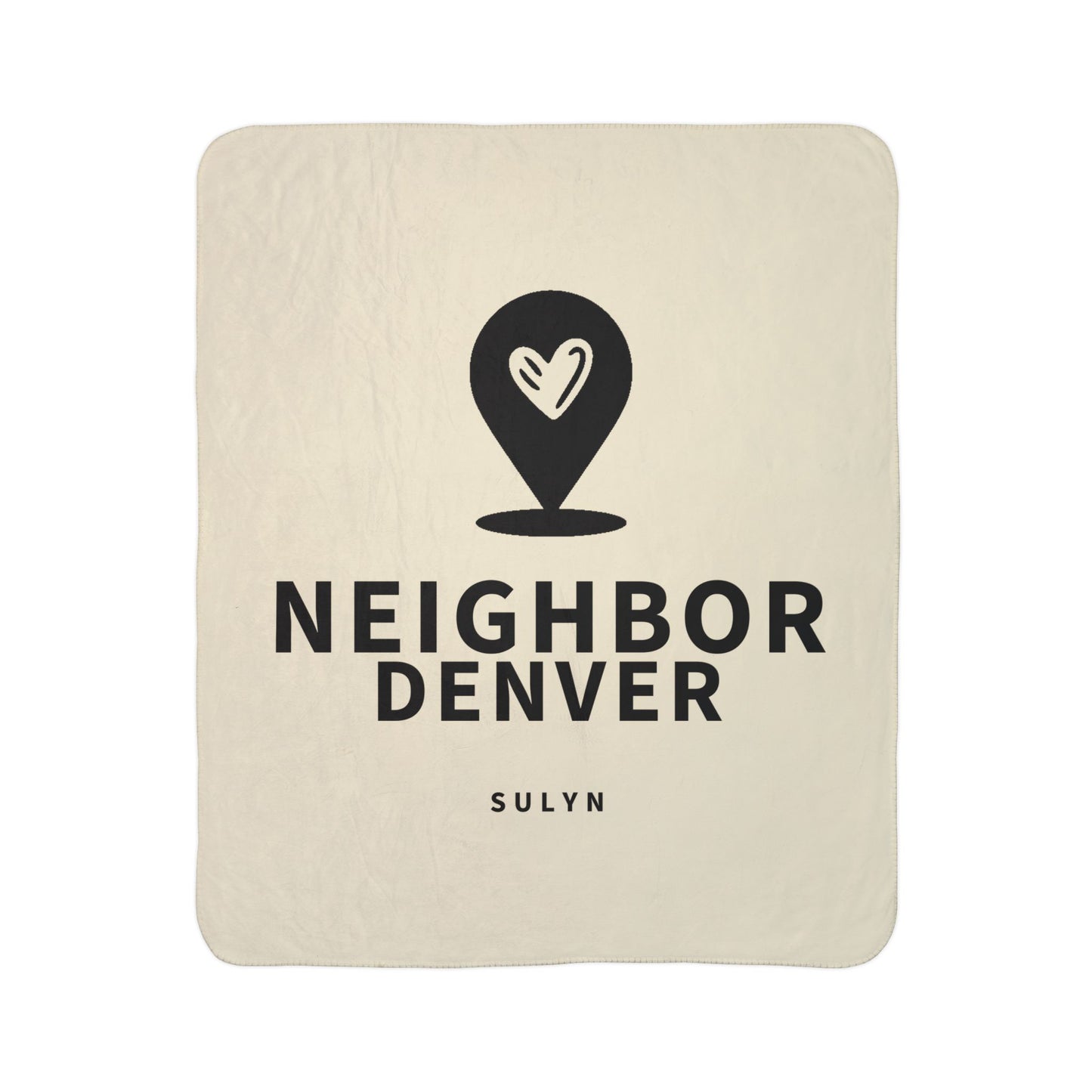 Denver Neighbor Fleece Sherpa Blanket – Cozy Local Pride Throw