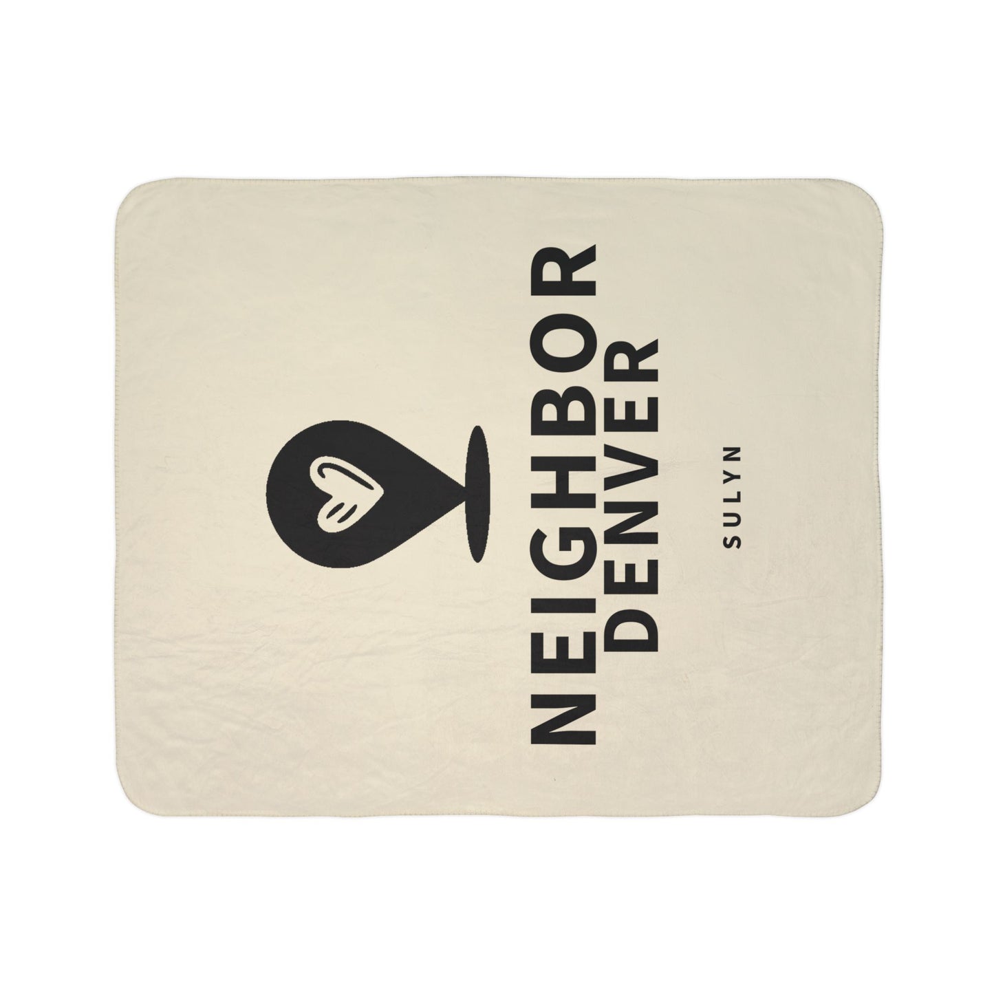 Denver Neighbor Fleece Sherpa Blanket – Cozy Local Pride Throw