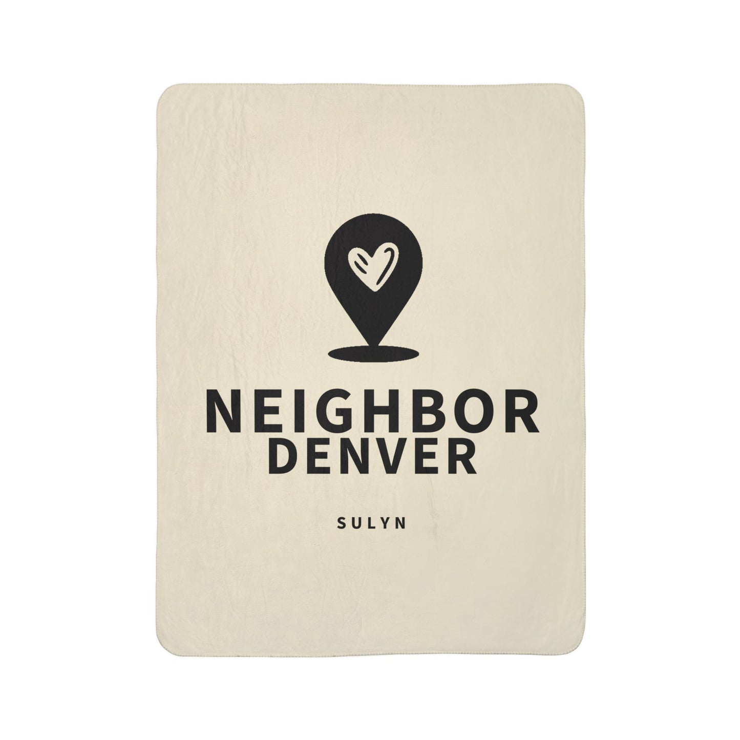 Denver Neighbor Fleece Sherpa Blanket – Cozy Local Pride Throw